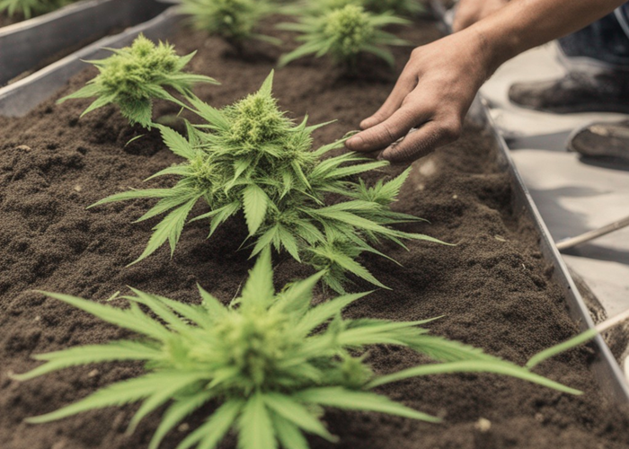 marijuana seedlings